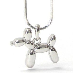 Balloon Art  Dog Necklace